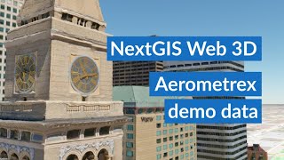 NextGIS Web 3D – Aerometrex demo data [upl. by Madelaine]