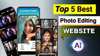 Top5 Best Photo Editing Apps For Android  Ai Photo Editing  Best Photo Editor App 2024 [upl. by Slorac318]