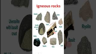 Types of Rock what is rocks  Igneous rockSedimentary rocks  Metamorphic rocks  rock [upl. by Long962]