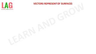 Vector Representation on Surfaces Hindi [upl. by Laenaj]