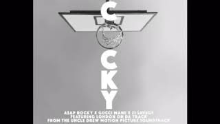 Cocky Clean  AAP Rocky Gucci Mane 21 Savage ft London On Da Track [upl. by Einnad]