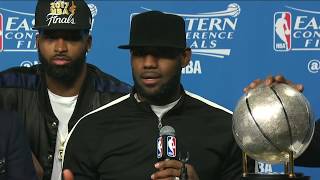 LeBron Discusses Michael Jordan in Heartfelt PostGame Interview [upl. by Anayet]