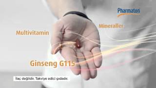 Pharmaton Multivitamin Mineraller ve Ginseng G115 [upl. by Ottavia895]