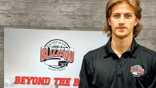 44 Alternate Captain Brett Ward  NorMan Blizzard Player Profile [upl. by Hentrich]