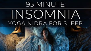 Yoga Nidra For Sleep  Insomnia Meditation [upl. by Llenrev]