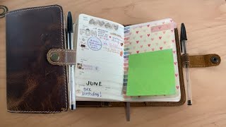 How I Plan in my Pocket Moleskine Weekly  Flip Through  Planner Chat 💭 [upl. by Lorianne]