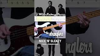 The Stranglers  Nice ‘N’ Sleazy Bass Line thestranglers jjburnel basstab bassline basscover [upl. by Nola]