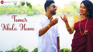 Tomar Khola Hawa  Official Music Video  Swarnali Bose Sayan Guha  New Bangla Song [upl. by Collier710]