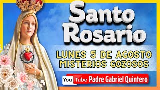 🌹 EL SANTO ROSARIO DE HOY lunes 5 de agosto de 2024 🌸 MISTERIOS GOZOSOS 🌸 Santo Rosario Corto de Hoy [upl. by Dhiren]