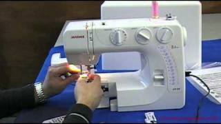 Janome J324 Sewing Machine Review [upl. by Ardnasac]