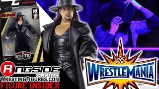 WWE FIGURE INSIDER Undertaker  WWE Elite WrestleMania 35 [upl. by Astiram]