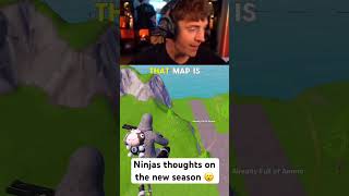 Ninjas thoughts on the new season fortnite fortniteclips ninja [upl. by Noslen]