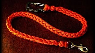 How to make a twopeg spool knit paracord lanyard [upl. by Thagard133]