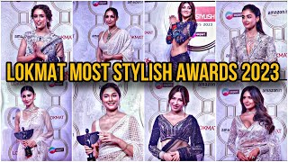 UNCUT  LOKMAT MOST STYLISH AWARDS 2023 Complete Event  Full Coverage  lokmatmoststylish [upl. by Nylhtak]