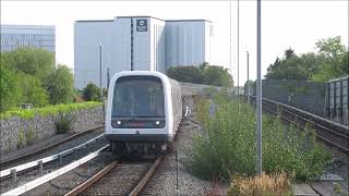 Metro in Copenhagen  Metro Kopenhagen  UBahn  Subway  Tube  Koppenhágai metró [upl. by Marquita]