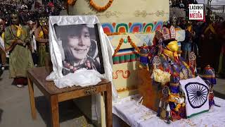 Gyalmo Deskit Wangmo cremated with full State Honours [upl. by Iarahs603]