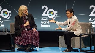 Maria Ressa amp Carole Cadwalladr  Skoll World Forum  skollwf 2023 [upl. by Aitnwahs]