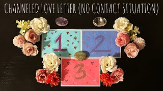 💌🥹CHANNELED LOVE LETTER FROM YOUR PERSON NO CONTACT❤️pickacard❤️ [upl. by Sremlahc826]