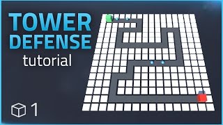 How to make a Tower Defense Game E01  Unity Tutorial [upl. by Maleki]