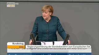 Bundestag  Regierungserklärung von Angela Merkel am 18122013 [upl. by Iarised325]