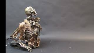 quotThe Nannyquot Skeleton Halloween Animatronic [upl. by Beverle]