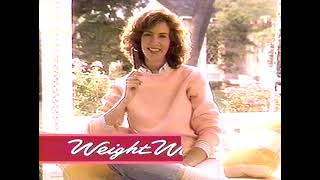 1990  English Toffy Crunch Bar  Weight Watchers  Commercial [upl. by Hartnett]