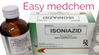 Isoniazid mechanism of action pharmacokinetics clinical uses adverse effects [upl. by Enirual]