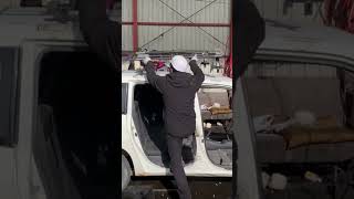 Dismantling of daihatsu car in crazy skill part 1 [upl. by Hakkeber903]