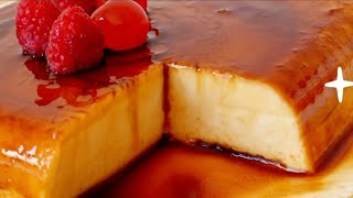 ¡¡ FLAN de QUESITOS en 5 MINUTOS 4 INGREDIENTES SIN HARINA y SIN HORNO 🤤 [upl. by Ahseined]