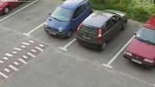 Woman Reversing Out Of Her Parking Spot  Funny [upl. by Kilk]