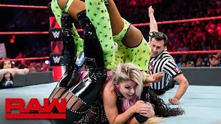 Natalya vs Naomi vs Carmella vs Alexa Bliss Raw July 15 2019 [upl. by Arama]