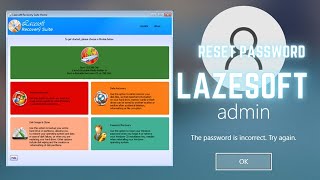 Recover Forgotten Windows Login Password with Lazesoft Recovery Suite [upl. by Sibel286]