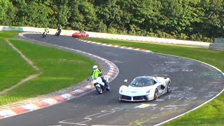 Highlights Touristenfahrten Nordschleife 5914 Almost Crash La Ferrari Porsche Drift Nice Cars [upl. by Fiorenza85]