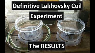 The Lakhovsky Coil Electroculture Experiment Finale [upl. by Kaiulani]