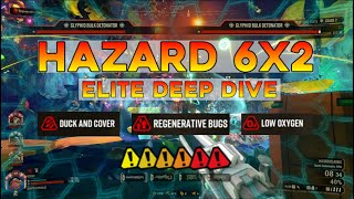 Elite Deep Dive Hazard 6x2  Scout POV Electrocuting Focus Shots  Cryo Bolts  Deep Rock Galactic [upl. by Elleb]