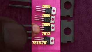 voltage regulator ic 7805 Electronic circuit [upl. by Ahsiliw]