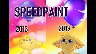 6 Years of Improvement Speedpaint amp Tips for Firealpaca [upl. by Hilliard]