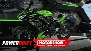 2020 Kawasaki Ninja 650  Touch up  EICMA 2019  PowerDrift [upl. by Leoni]