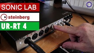 Steinberg URRT4 Interface With Neve Transformers  SonicLAB Review [upl. by Alehcim]