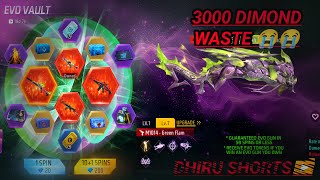 2500 Diamond waste in evo gun 😭😭 [upl. by Mcwilliams]