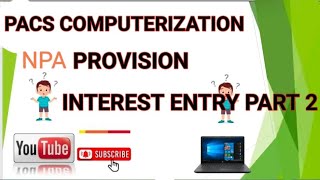 NPA INTREST PROVISION ENTRY KAISE KRE  PART 2  LATEST REVIEW [upl. by Annoled871]