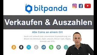 Bitpanda  Verkaufen amp Auszahlen auf das Bankkonto [upl. by Retsehc546]