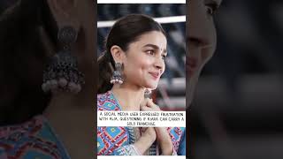 quotNetizens React Alia Bhatt and Kiara Advanis Rumored Film Franchisequot ranbiralia [upl. by Drawde]