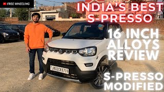 2021 Maruti SPresso Modified  1 Year Review Of 16 Inch Alloys QnA  India’s Best SPresso [upl. by Pleasant881]