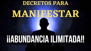 💜DECRETOS PARA MANIFESTAR USANDO LA LEY DE LA ATRACCIÓN💜 Música 528Hz con Afirmaciones positivas💜 [upl. by Marius]