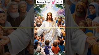 Jesus Christ loves you 💕 shorts love prayer bible jesus [upl. by Chatav107]