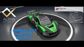 Hot Lap McLaren 720S GT3 Evo at Red Bull Ring [upl. by Zetrom658]