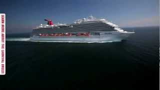 Carnival Breeze at full speed and test [upl. by Kenison]