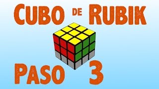 Resolver cubo de Rubik Paso 3 [upl. by Granoff786]