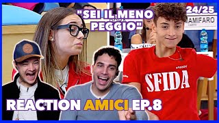 Allieva DISPREZZA gli Sfidanti Reaction Amici ep8 [upl. by Bac]